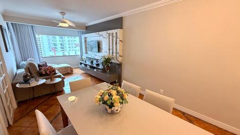 Temporada Ed. Aconcágua: 2 quartos // quadra mar // ar condicionado