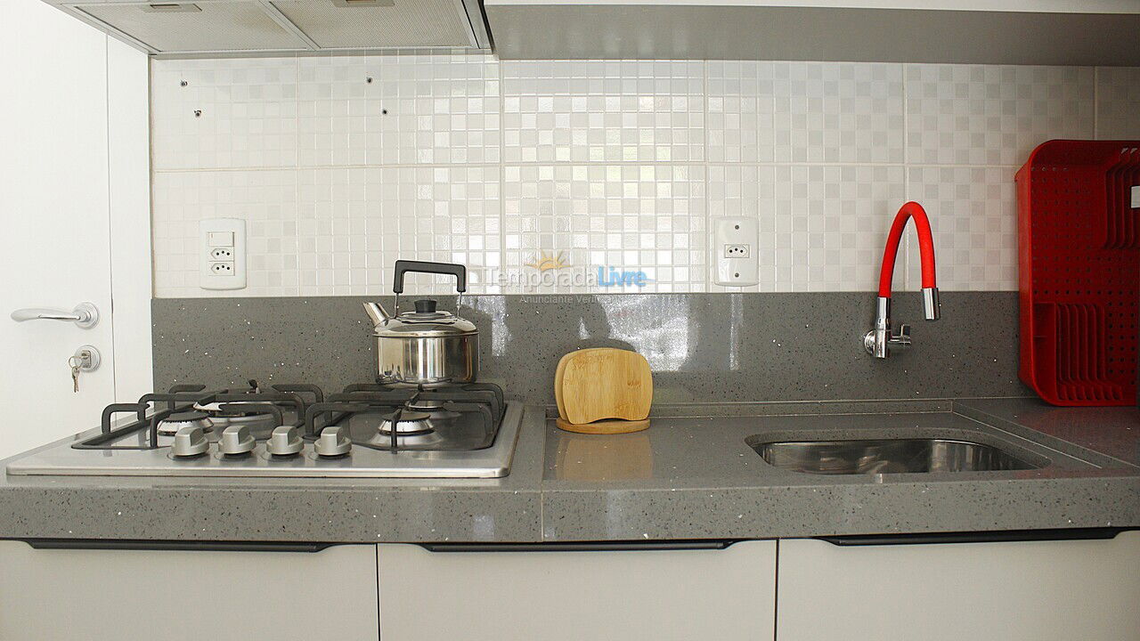 Apartamento para alquiler de vacaciones em Bombinhas (Praia de Quatro Ilhas)