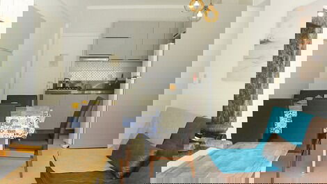 Apartamento a 60 metros de la playa de Quatro Ilhas