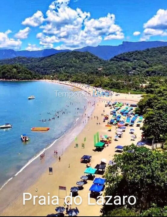 House for vacation rental in Ubatuba (Praia do Lázaro)