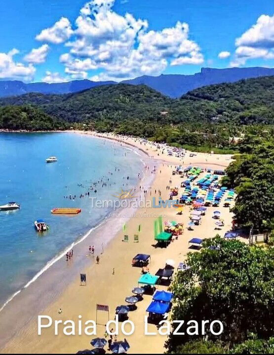 House for vacation rental in Ubatuba (Praia do Lázaro)