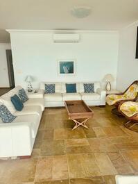 Departamento con vista al mar, acogedor para toda la familia!