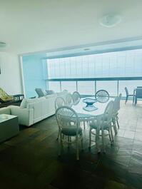 Departamento con vista al mar, acogedor para toda la familia!