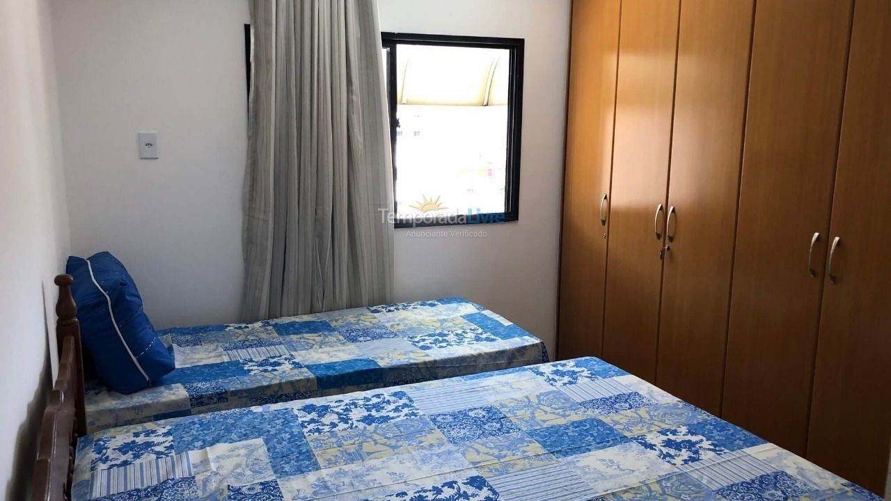 Apartment for vacation rental in Guarapari (Praia do Morro)