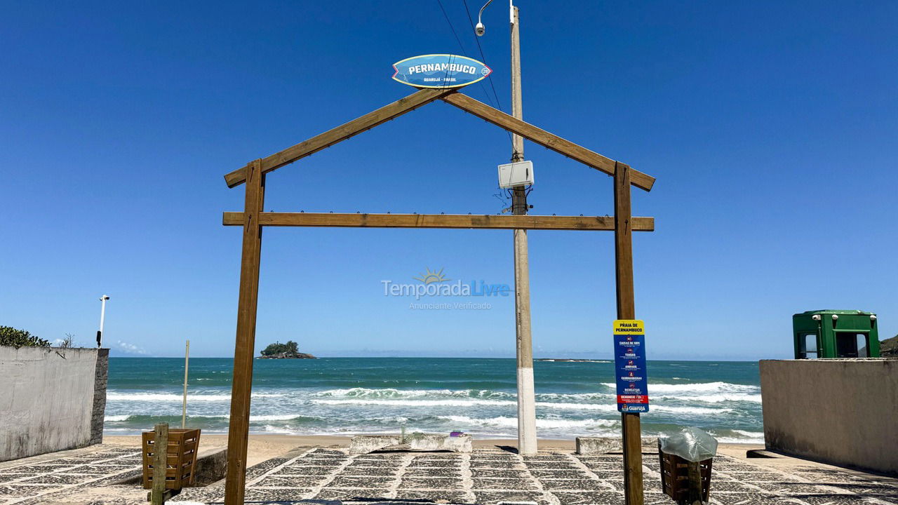 Casa para alquiler de vacaciones em Guarujá (Praia do Pernambuco)