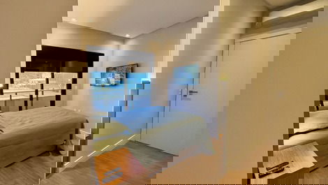 Apartamento alto padrão a 80m da para em Bombas