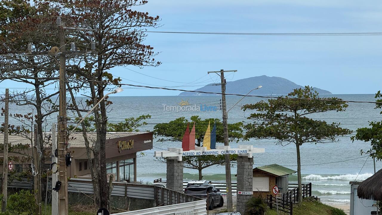 Apartamento para alquiler de vacaciones em Bombinhas (Praia de Quatro Ilhas)