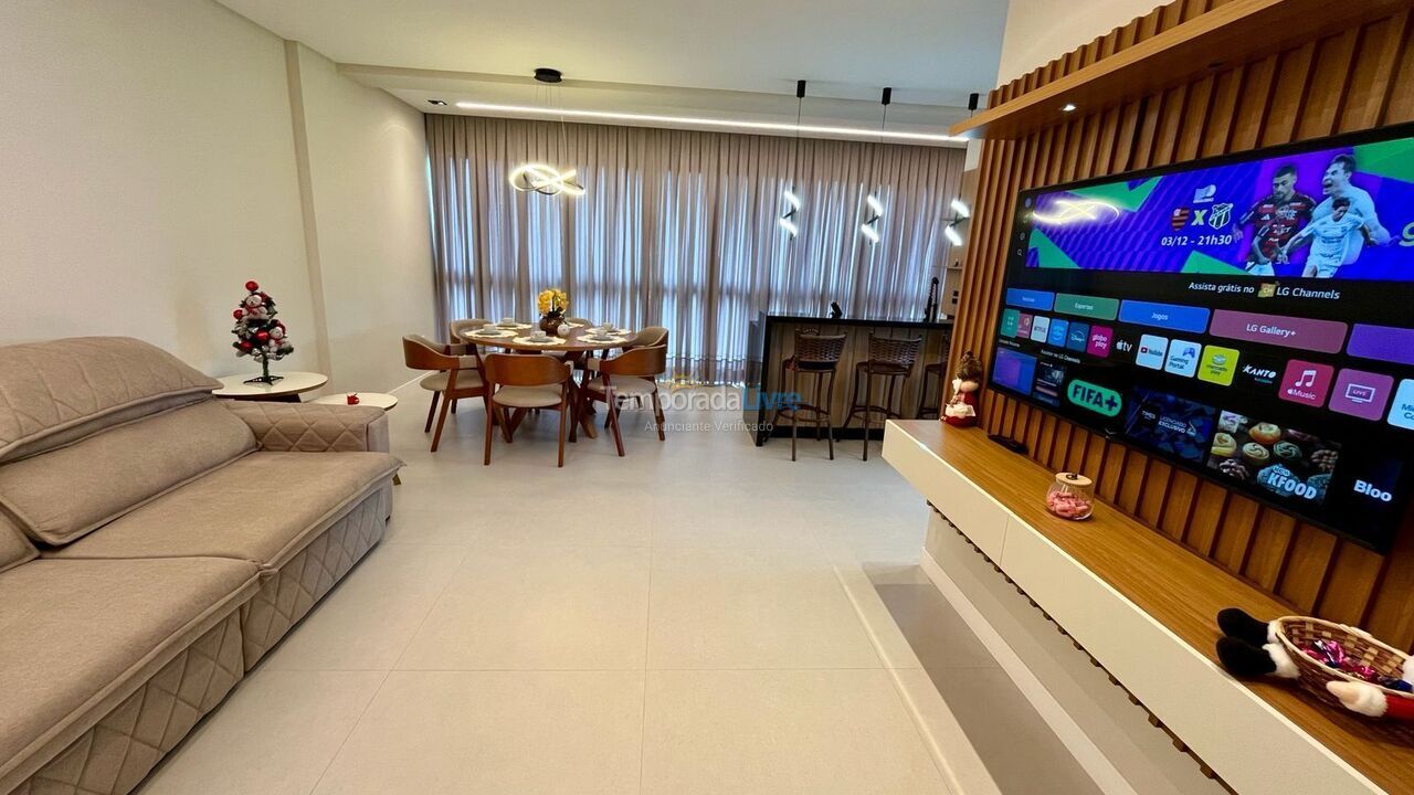 Apartamento para aluguel de temporada em Porto Belo (Perequê)