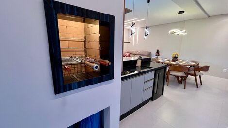 Belíssimo apartamento com 3 suítes no Perequê - Porto Belo