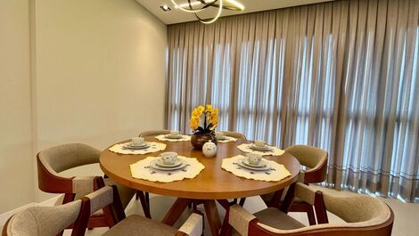 Belíssimo apartamento com 3 suítes no Perequê - Porto Belo