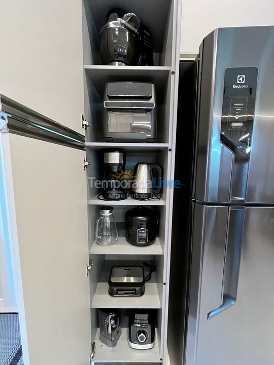 Apartamento para aluguel de temporada em Porto Belo (Perequê)