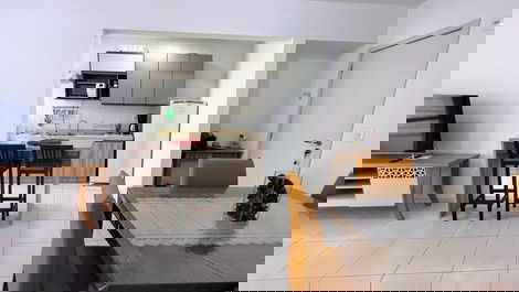 Apartamento tranquilo com piscina em Canasvieiras 800 metros do mar