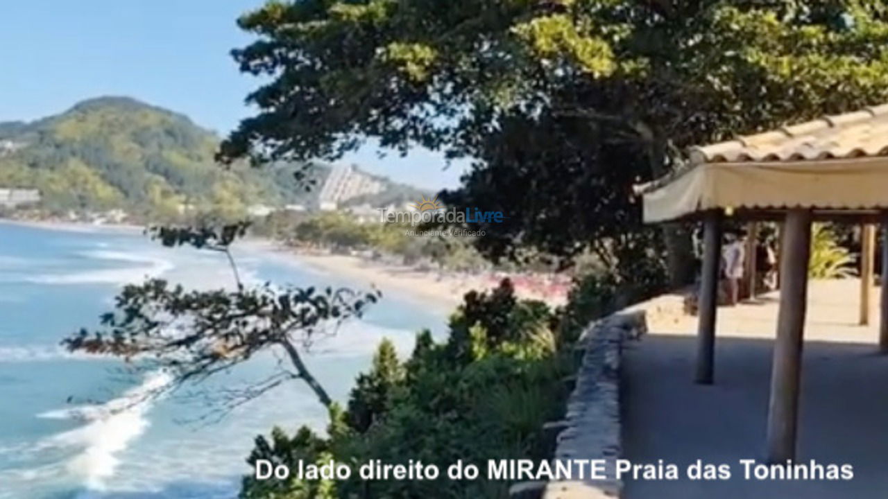 Apartamento para alquiler de vacaciones em Ubatuba (Praia das Toninhas)