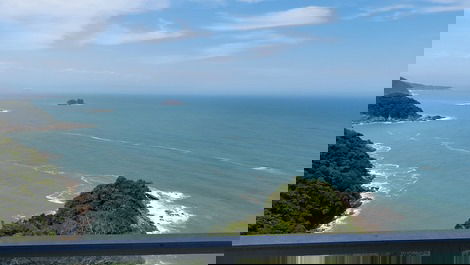 Vista da sacada de uma das suites 