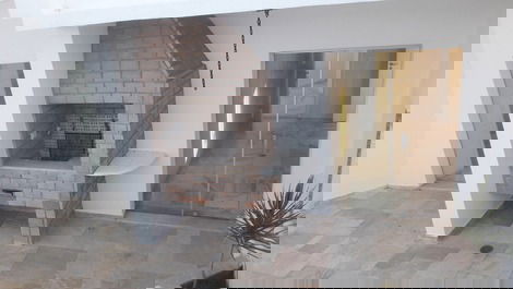 Churrasqueira  da cobertura  e cozinha ao lado, 9⁰ andar