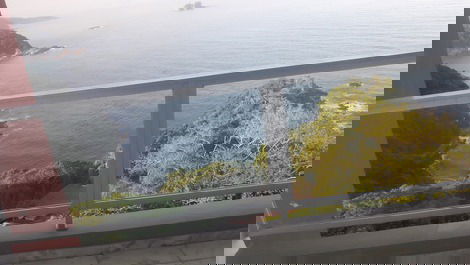 Vista de uma das sacadas da cobertura 