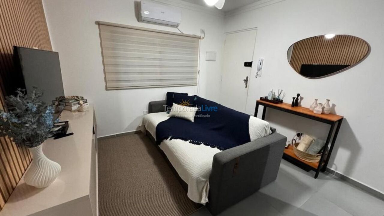 Apartamento para aluguel de temporada em Santos (Aparecida)