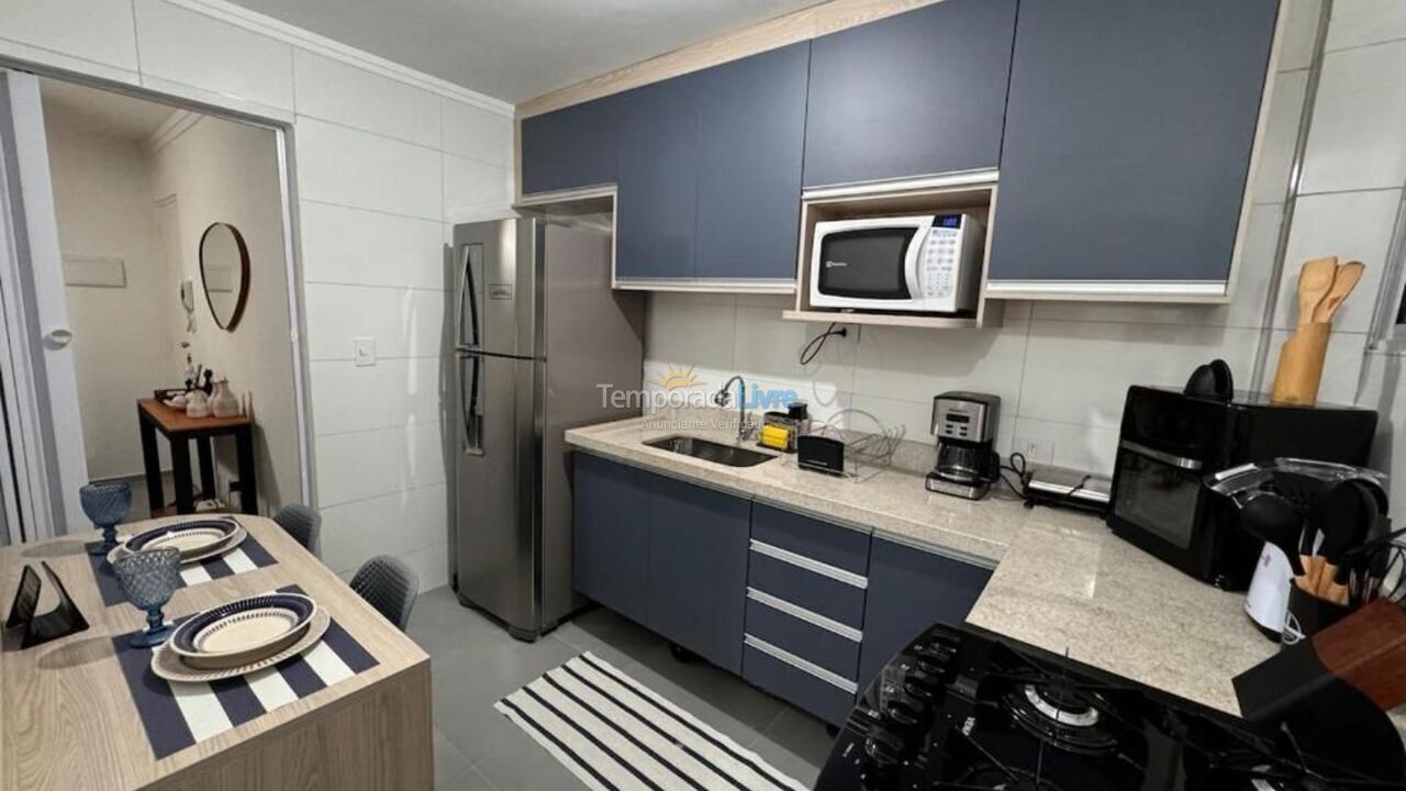 Apartamento para aluguel de temporada em Santos (Aparecida)