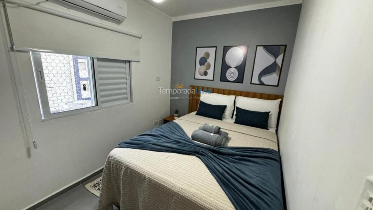 Apartamento para aluguel de temporada em Santos (Aparecida)