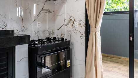 Linda casa na costeira de zimbros