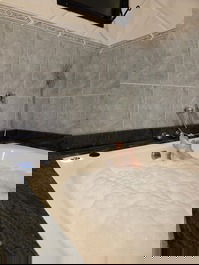 Relaxe na praia com hidromassagem