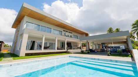 Mansão de Luxo em Condomínio no Caribe Brasileiro