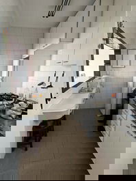 Apartamento cerca de la Playa de Astúrias y de la Playa de Tombo.