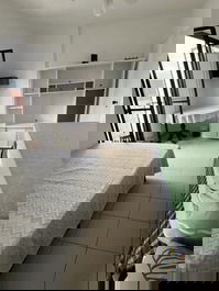 Apartamento cerca de la Playa de Astúrias y de la Playa de Tombo.