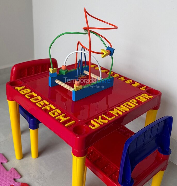 Apartment for vacation rental in Itanhaém (Santa Terezinha)