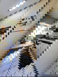 Apartamento frente al mar en Florianópolis para 4 personas con piscina.