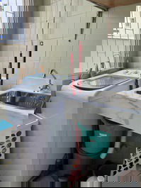 Apartamento frente al mar en Florianópolis para 4 personas con piscina.