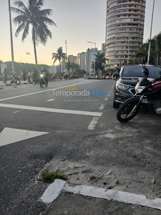 House for vacation rental in São Vicente (Gonzaguinha)