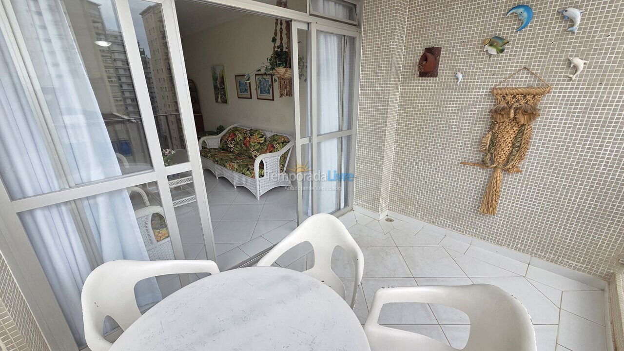 Apartment for vacation rental in Guarujá (Pitangueiras)