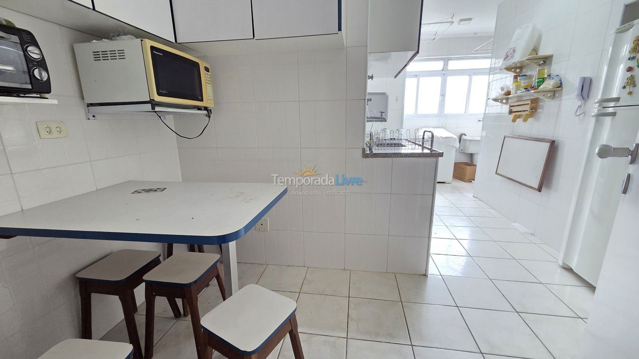 Apartment for vacation rental in Guarujá (Pitangueiras)