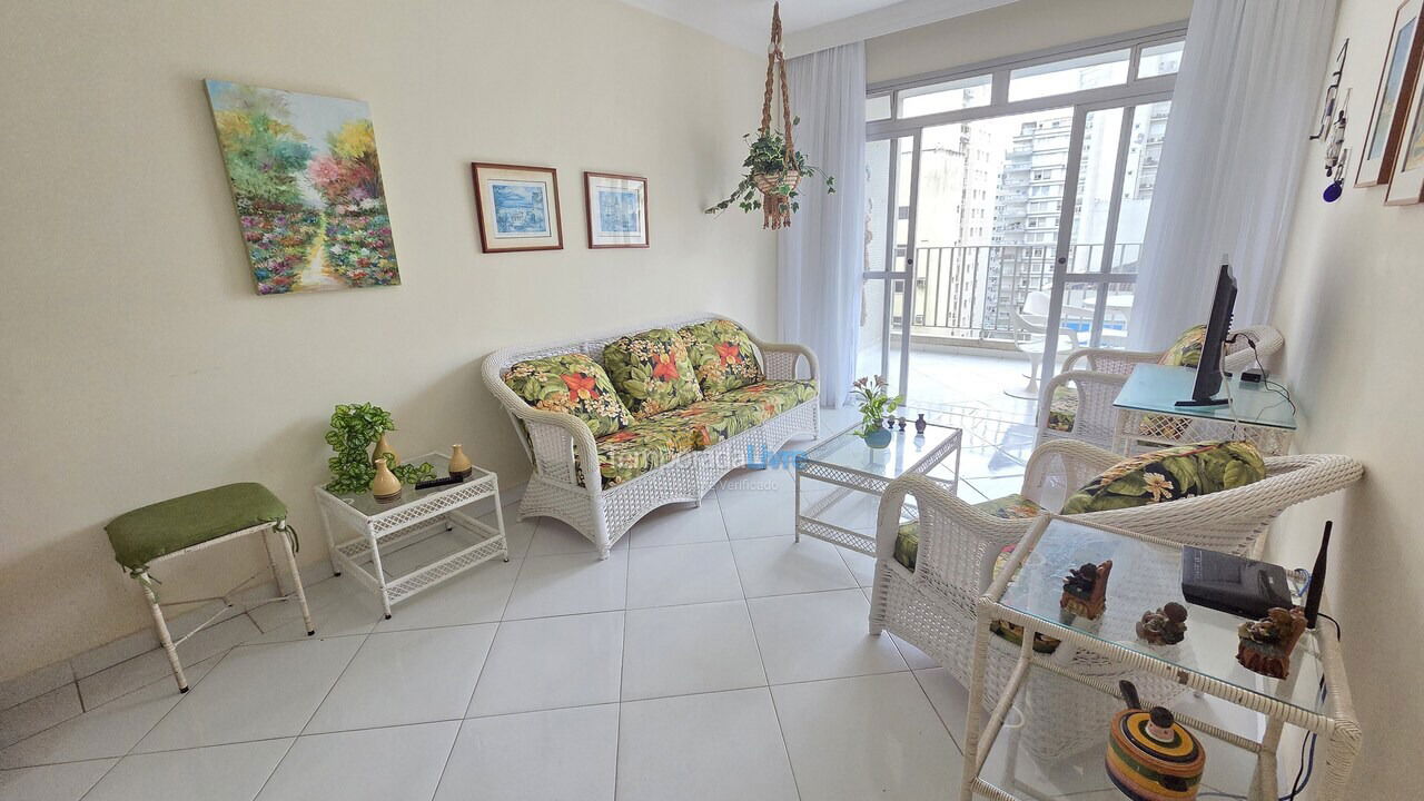 Apartment for vacation rental in Guarujá (Pitangueiras)