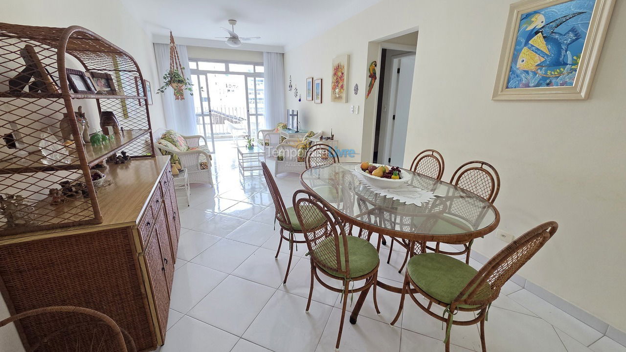 Apartment for vacation rental in Guarujá (Pitangueiras)